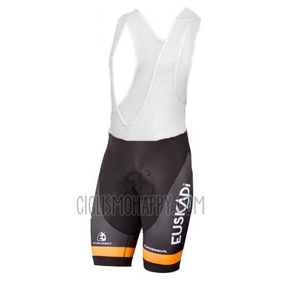 Euskadi Cycling Jersey Bib Short 2018 Men Short Sleeve Orange